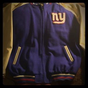Mitchell & Ness wool New York Giants jacket